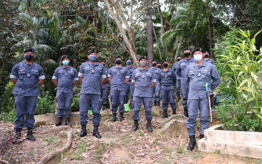 CEMETERY CLEANING CAMPAIGN IN CONJUCTION WITH DIAMOND JUBILEE ANNIVERSARY OF ROYAL BRUNEI ARMED FORCES