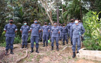 CEMETERY CLEANING CAMPAIGN IN CONJUCTION WITH DIAMOND JUBILEE ANNIVERSARY OF ROYAL BRUNEI ARMED FORCES