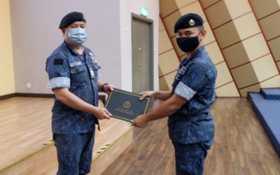 CLOSING CEREMONY OF NAVAL DIVING SUPERVISOR COURSE