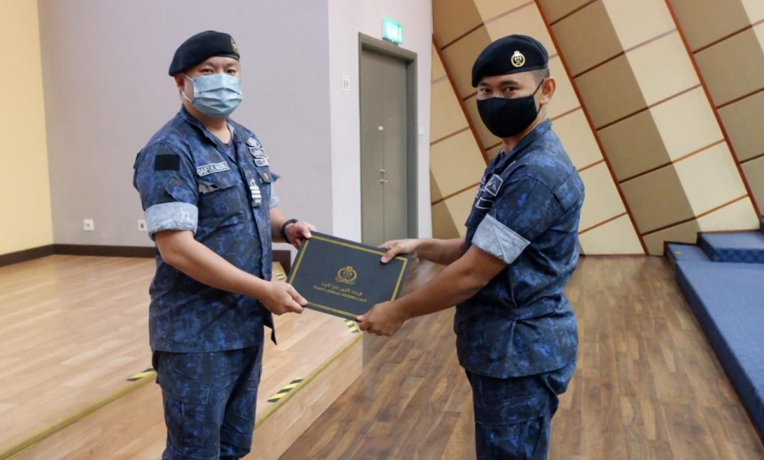 CLOSING CEREMONY OF NAVAL DIVING SUPERVISOR COURSE