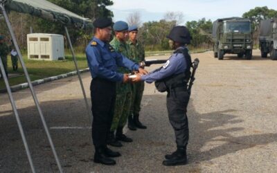27 RBN PERSONNEL COMPLETED THE BASIC BASE DEFENCE COURSE 2016