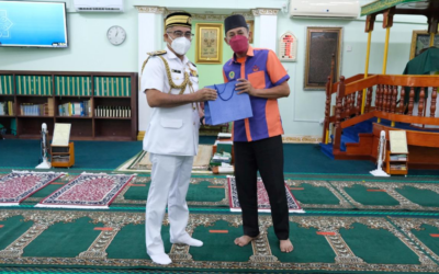 HANDING OVER OF DONATIONS TO ASNAF AND KAMPONG PERPINDAHAN SERASA MOSQUE