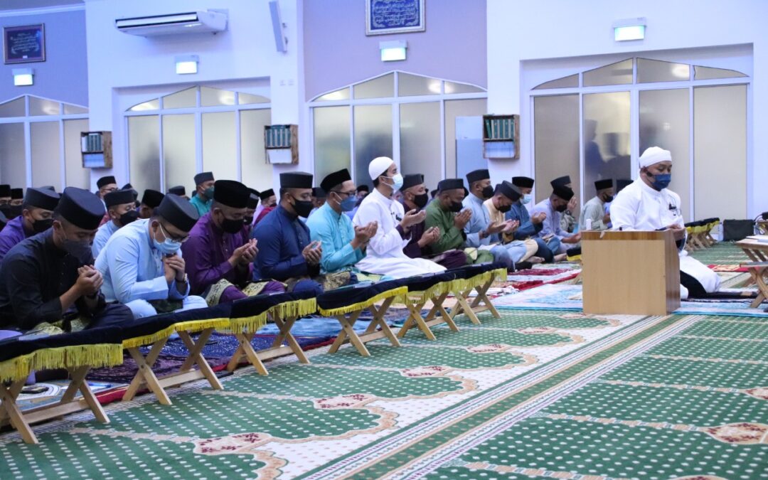 DOA KESYUKURAN CEREMONY HELD IN SURAU AL-HUDA IN CONJUNCTION WITH THE 61st ANNIVERSARY OF THE ROYAL BRUNEI ARMED FORCES