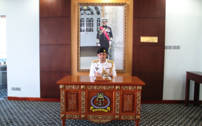 DEFENCE ADVISER OF PAKISTAN ACCREDITED TO BRUNEI DARUSSALAM CONDUCTS COURTESY CALL TO COMMANDER RBN