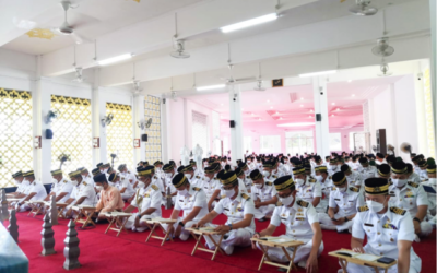 SURAH YASSIN AND TAHLIL RECITATION AT THE ROYAL MAUSOLEUM IN CONJUNCTION WITH ROYAL BRUNEI NAVY’S 57TH ANNIVERSARY