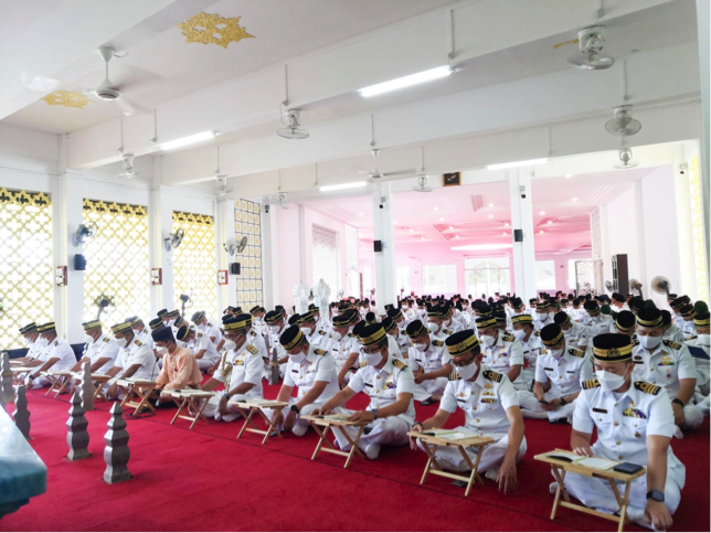 SURAH YASSIN AND TAHLIL RECITATION AT THE ROYAL MAUSOLEUM IN CONJUNCTION WITH ROYAL BRUNEI NAVY’S 57TH ANNIVERSARY