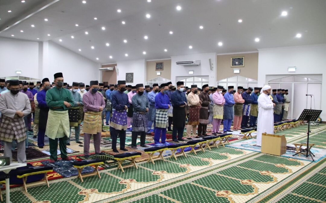 DOA KESYUKURAN CEREMONY HELD IN SURAU AL-HUDA IN CONJUNCTION WITH THE 57th ANNIVERSARY OF THE ROYAL BRUNEI NAVY