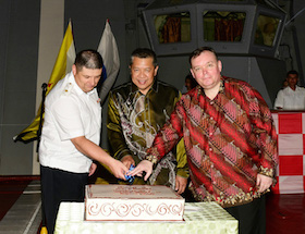TASK FORCE OF THE RUSSIAN PACIFIC FLEET HOST RECEPTION