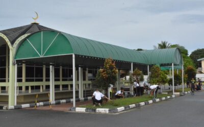 RBN PARTICIPATED IN CLEANING CAMPAIGN FOR SETIA ALI MOSQUE, PEKAN MUARA