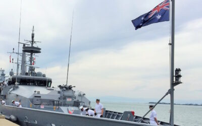 HMAS LARAKKIA ARRIVES IN BRUNEI DARUSSALAM