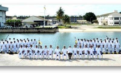 COMMANDER OF ROYAL BRUNEI NAVY INAUGURAL VISIT TO COASTAL PATROL CRAFT SQUADRON