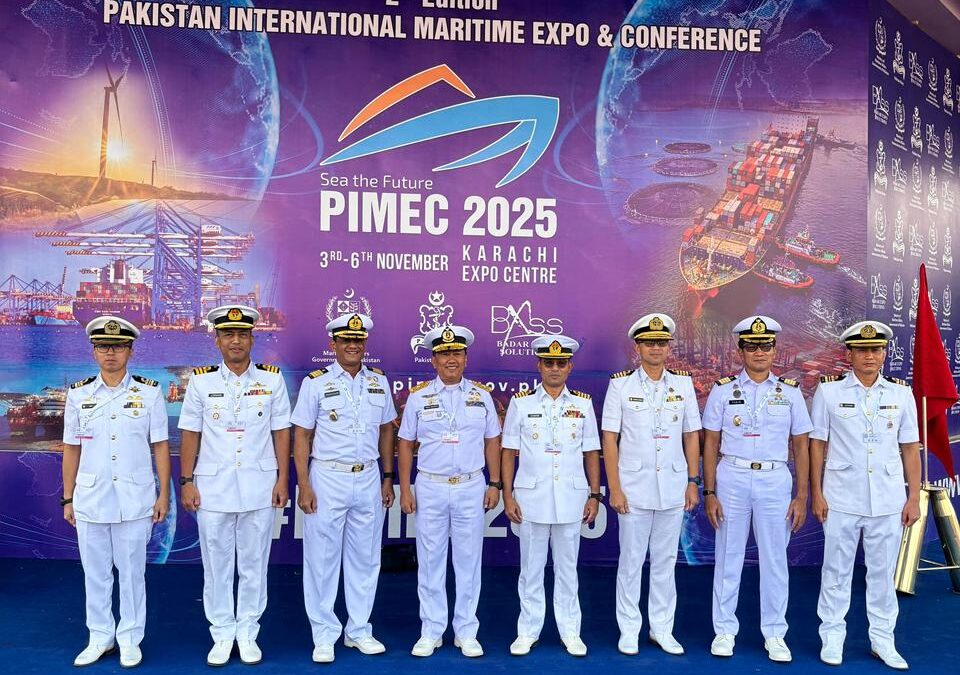 KETUA STAF TENTERA LAUT DIRAJA BRUNEI KETUAI DELEGASI KE 2ND PAKISTAN INTERNATIONAL MARITIME EXPO & CONFERENCE (PIMEC) 2025