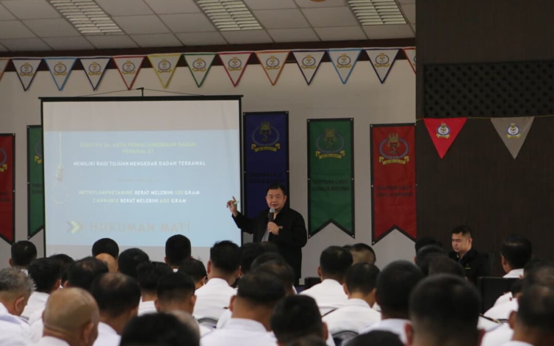 CERAMAH BAHAYA PENYALAHGUNAAN DADAH PERKUKUH KESEDARAN WARGA TLDB