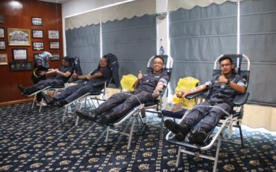 KEMPEN DERMA DARAH SEMPENA JUBLI INTAN TLDB BERJAYA MENCAPAI 107 PENDERMA