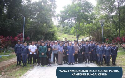 MARKAS TLDB DAN ARMADA B MELAKSANAKAN KEMPEN MEMBERSIHKAN TANAH PERKUBURAN ISLAM SEMPENA JUBLI INTAN TLDB