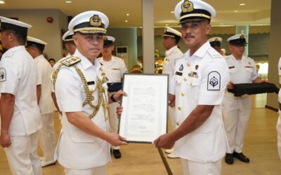 ROYAL BRUNEI NAVY MARKS WARRANT OFFICER PROMOTIONS IN CEREMONY REINFORCING PROFESSIONAL EXCELLENCE