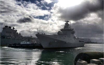 RBN SHIPS ARRIVED IN PEARL HARBOUR