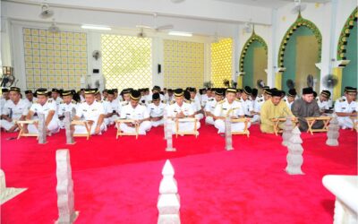 RBN HELD TAHLIL CEREMONY AT THE ROYAL MAUSOLEUM IN CONJUNCTION WITH THE HOLY MONTH RAMADHAN