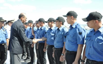 RBN SHIPS RECEIVE VISIT BY DEPUTY MINISTER OF DEFENCE IN LIGHT OF SUCCESSFUL MISSILE FIRING