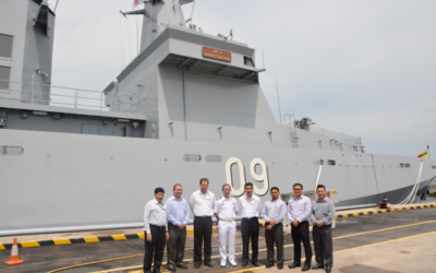 DARUTTAQWA ARRIVED SAFELY AT LAST PORT OF CALL BEFORE COMPLETING HER MAIDEN VOYAGE