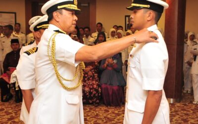MAJLIS KENAIKAN PANGKAT 17959 PEGAWAI KADET (L) AWANGKU ABDUL RAUF BAHAR BIN PENGIRAN HAJI YUSOF