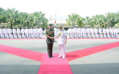 COMMANDER OF RBAF MADE AN INTRODUCTORY VISIT TO RBN