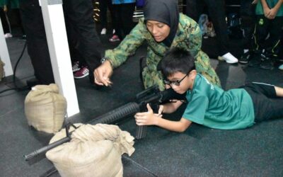 HIS MAJESTY GRACES THE RBAF 56th ANNIVERSARY GRAND PARADE CELEBRATION AT THE ROYAL BRUNEI NAVY
