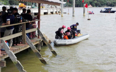 ROYAL BRUNEI NAVY INVOLVED IN SEARCH AND RESCUE OPERATION BANDAR SERI BEGAWAN