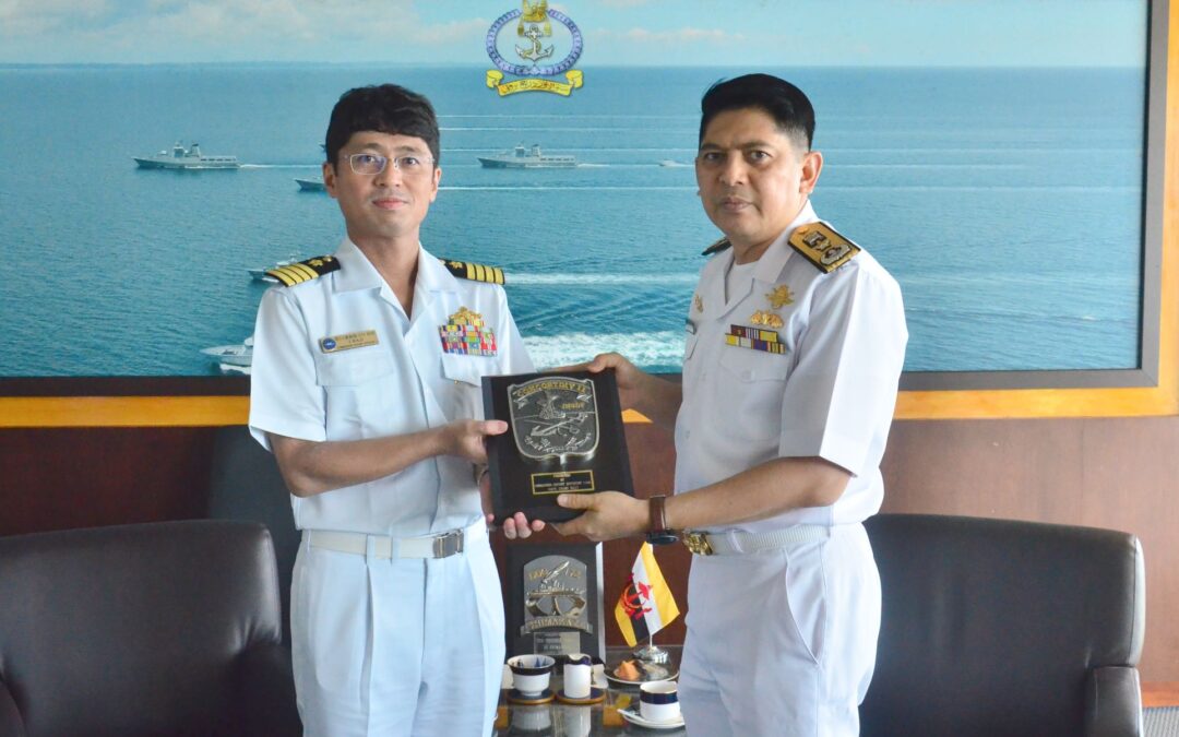 ROYAL BRUNEI NAVY RECEIVES GOODWILL VISIT BY THREE JMSDF SHIPS
