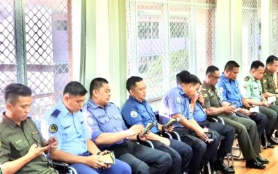 RBN COMMANDER RECEIVED FAREWELL CALL FROM RBN DENTAL OFFICER