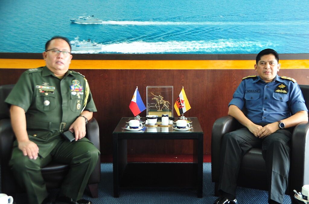 FAREWELL COURTESY CALL FROM OUTGOING PHILIPPINE DEFENSÉ AND ARMED FORCES ATTACHE TO BRUNEI DARUSSALAM