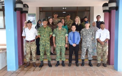 ROYAL BRUNEI NAVY HELD TAHLIL AT KUBAH MAKAM DIRAJA FOR RBAF 55TH ANNIVERSARY