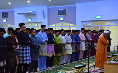 DOA KESYUKURAN FOR NATIONAL FAMILY DAY AT SURAU MUARA TLDB