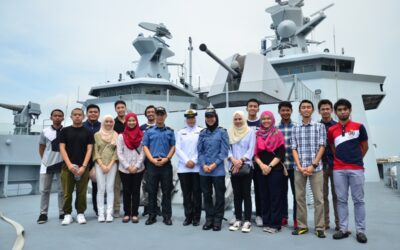 FACULTY OF INTEGRATED TECHNOLOGIES, UBD VISITS ROYAL BRUNEI NAVY