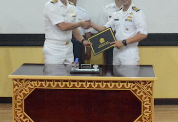 HANDING OVER CEREMONY FOR COMMANDANT NAVAL TRAINING