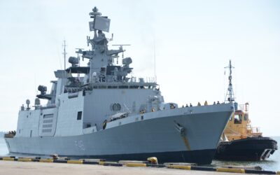 RBN WELCOME PORT VISIT BY INS SATPURA