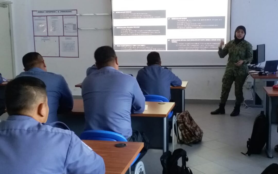 MILITARY LEGAL UNIT BRIEFING TO THE PETTY OFFICER LEADERSHIP AND MANAGEMENT COURSE SERIAL 01/2018