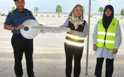 OFFICIAL HANDOVER OF THE ROYAL BRUNEI NAVAL BASE SEAWALL TO THE ROYAL BRUNEI NAVY