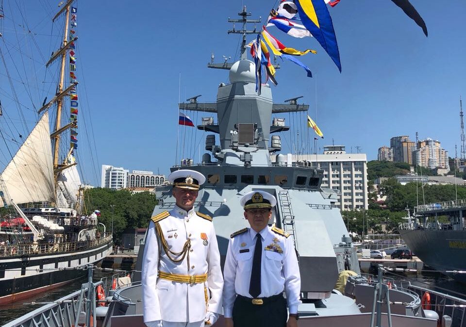 RBN COMMANDER VISITS RUSSIAN PACIFIC FLEET CORVETTE “SOVERSHENNIY”