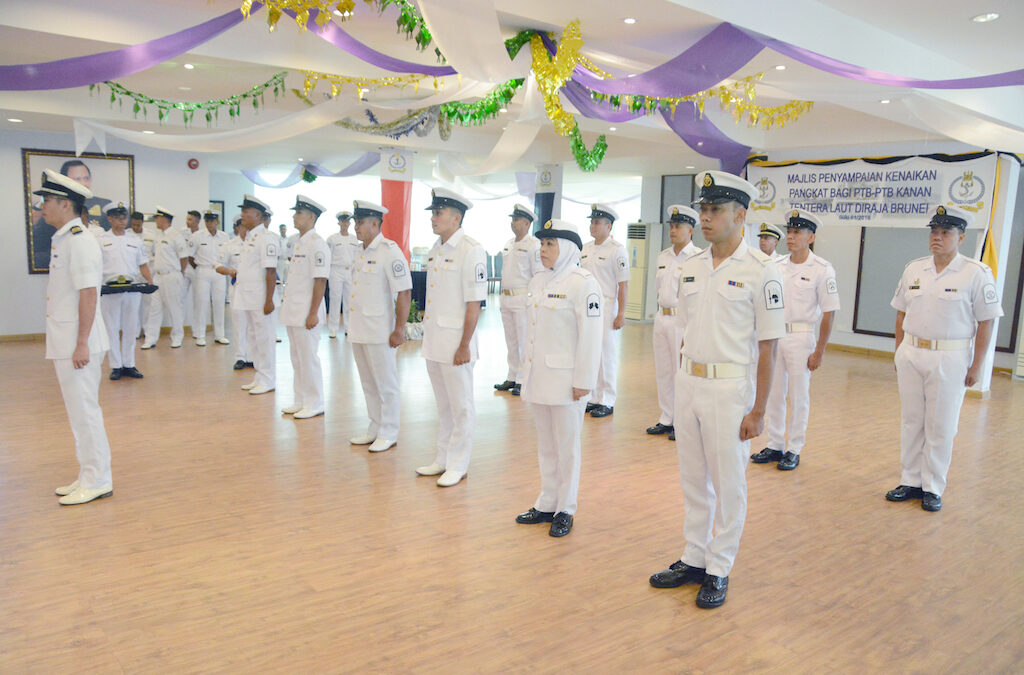 13 ROYAL BRUNEI NAVY PERSONNEL PROMOTED