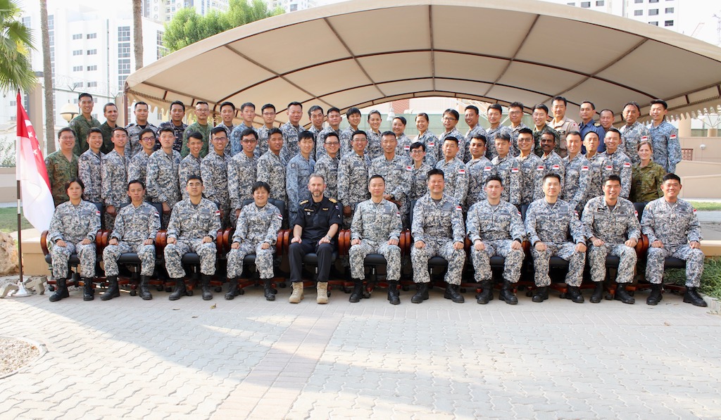 ROYAL BRUNEI NAVY OFFICER SERVES WITH COMMAND TASK FORCE 151