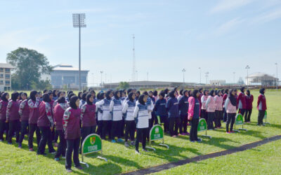 RBN HOSTS RBAF FEMALE CROSS COUNTRY COMPETITION 2018