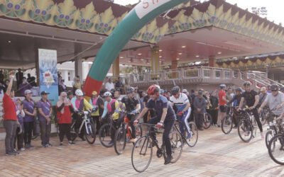RBN PARTICIPATES NATIONAL YOUTH DAY CYCLING RECREATION TO CELEBRATE NATIONAL YOUTH DAY