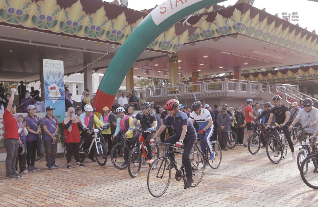 RBN PARTICIPATES NATIONAL YOUTH DAY CYCLING RECREATION TO CELEBRATE NATIONAL YOUTH DAY
