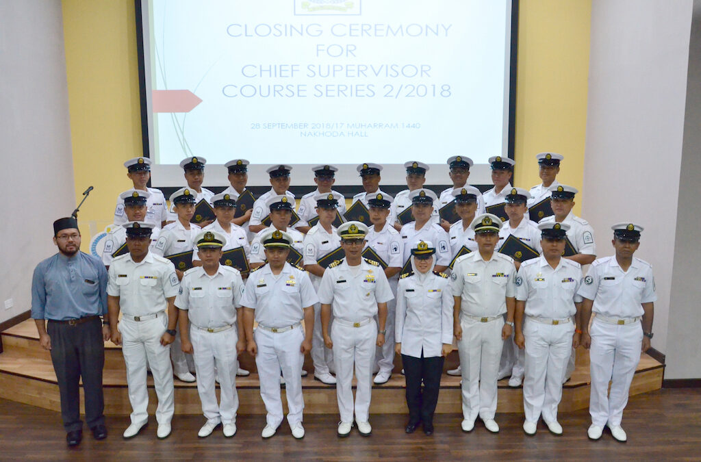 CLOSING CEREMONY OF THE CHIEF SUPERVISOR COURSE SERIES 02/2018
