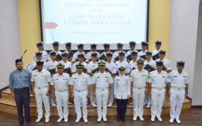 CLOSING CEREMONY OF THE CHIEF SUPERVISOR COURSE SERIES 02/2018