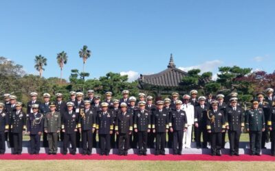 COMMANDER OF ROYAL BRUNEI NAVY ATTENDS THE INTERNATIONAL FLEET REVIEW 2018 IN JEJU, REPUBLIC OF KOREA