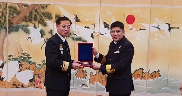 COURTESY CALL BY COMMANDER OF ROYAL BRUNEI NAVY TO DEPUTY CHIEF OF NAVAL OPERATION REPUBLIC OF KOREA NAVY