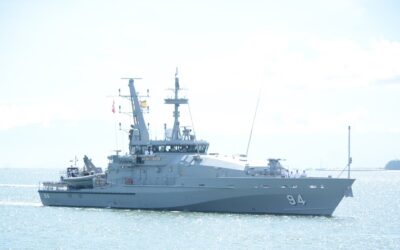 HMAS LAUNCESTON ARRIVES MUARA NAVAL BASE FOR 18TH SERIAL OF EXERCISE PENGUIN