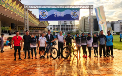 RBN FLEET OFFICERS PARTICIPATED IN THE WORLD MARITIME DAY CHARITY WALK, RUN AND CYCLE